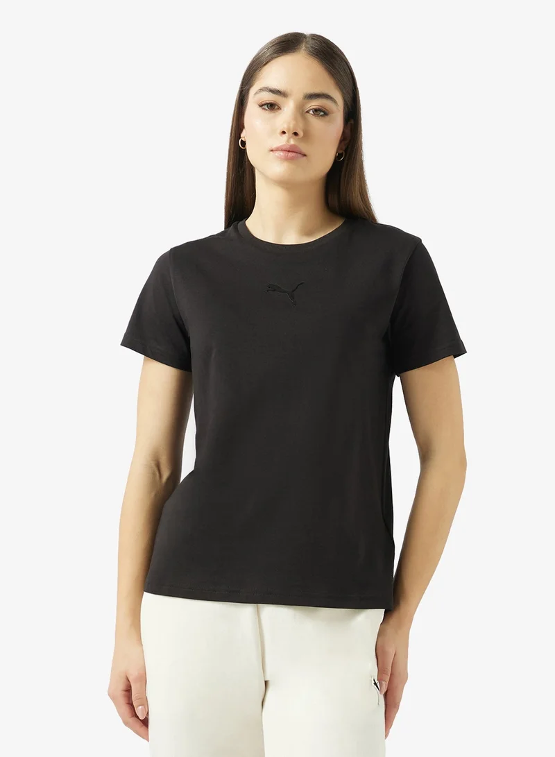 بوما تيشيرت بشعار الراحة الأساسية المرتفعة